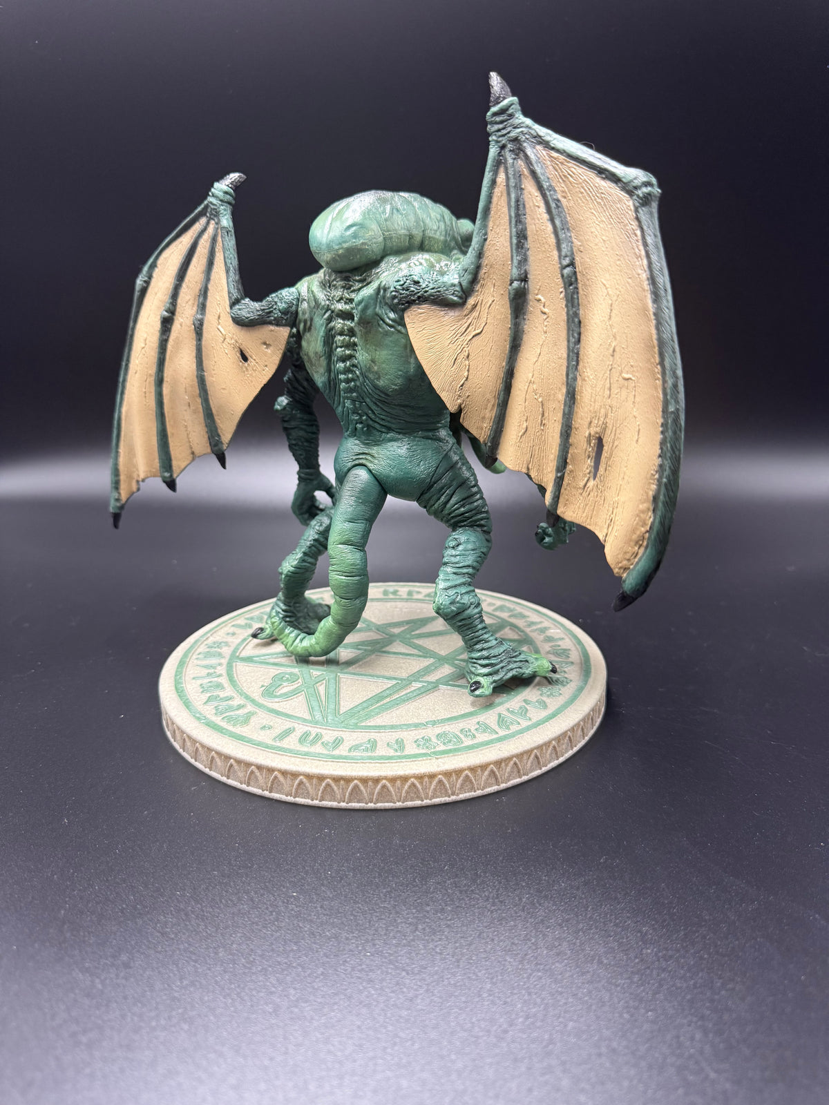 SD Toys H.P. Lovecraft Cthulhu 7" PVC Statue Figure with Runic Display Base – Loose