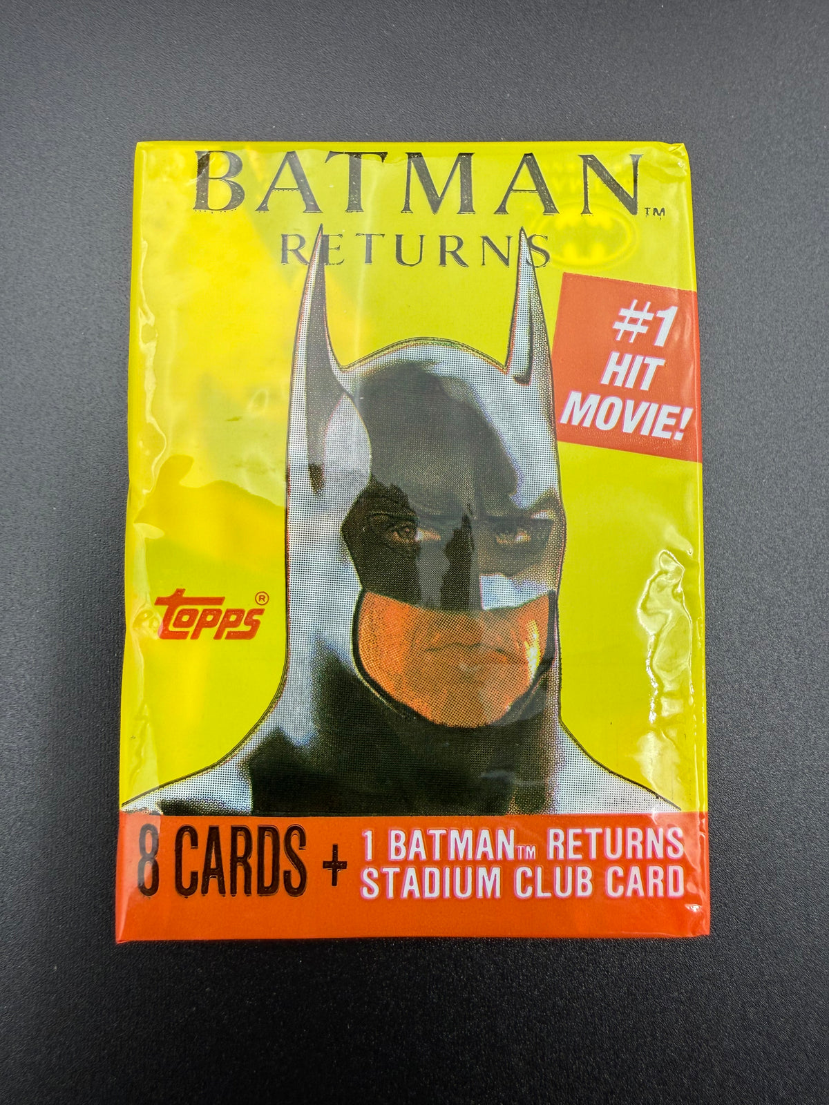 1992 Topps Batman Returns Movie Cards Sealed Pack – Stadium Club Insert
