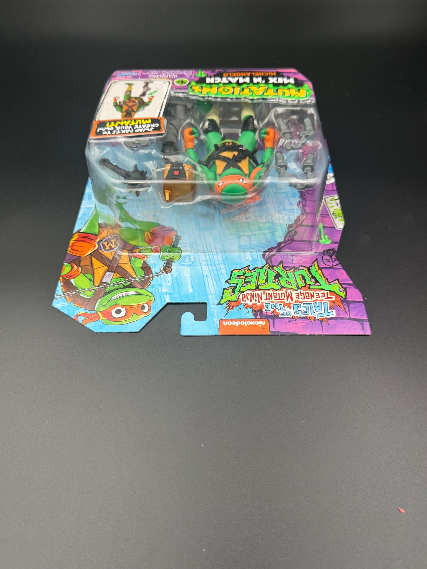 TMNT Tales Mutations Mix N Match Michelangelo Playmates 4.5" Figure 2024