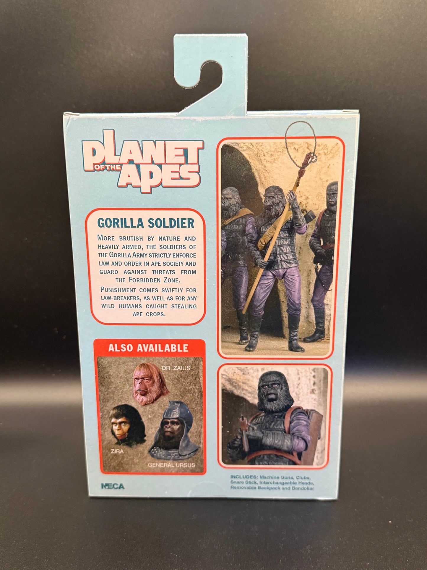NECA Planet of the Apes Ultimate Gorilla Soldier 7" Action Figure New