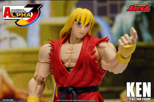 Storm Arena Street Fighter Alpha 3 Ken 1/12 Scale Action Figure – Storm Collectibles