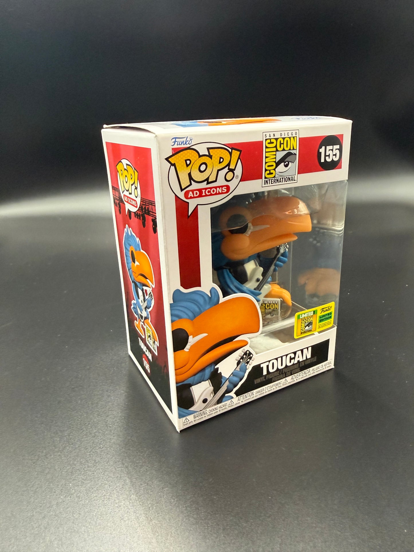 Funko Pop! Ad Icons #155 Toucan Rocker - 2022 SDCC Limited Edition Exclusive