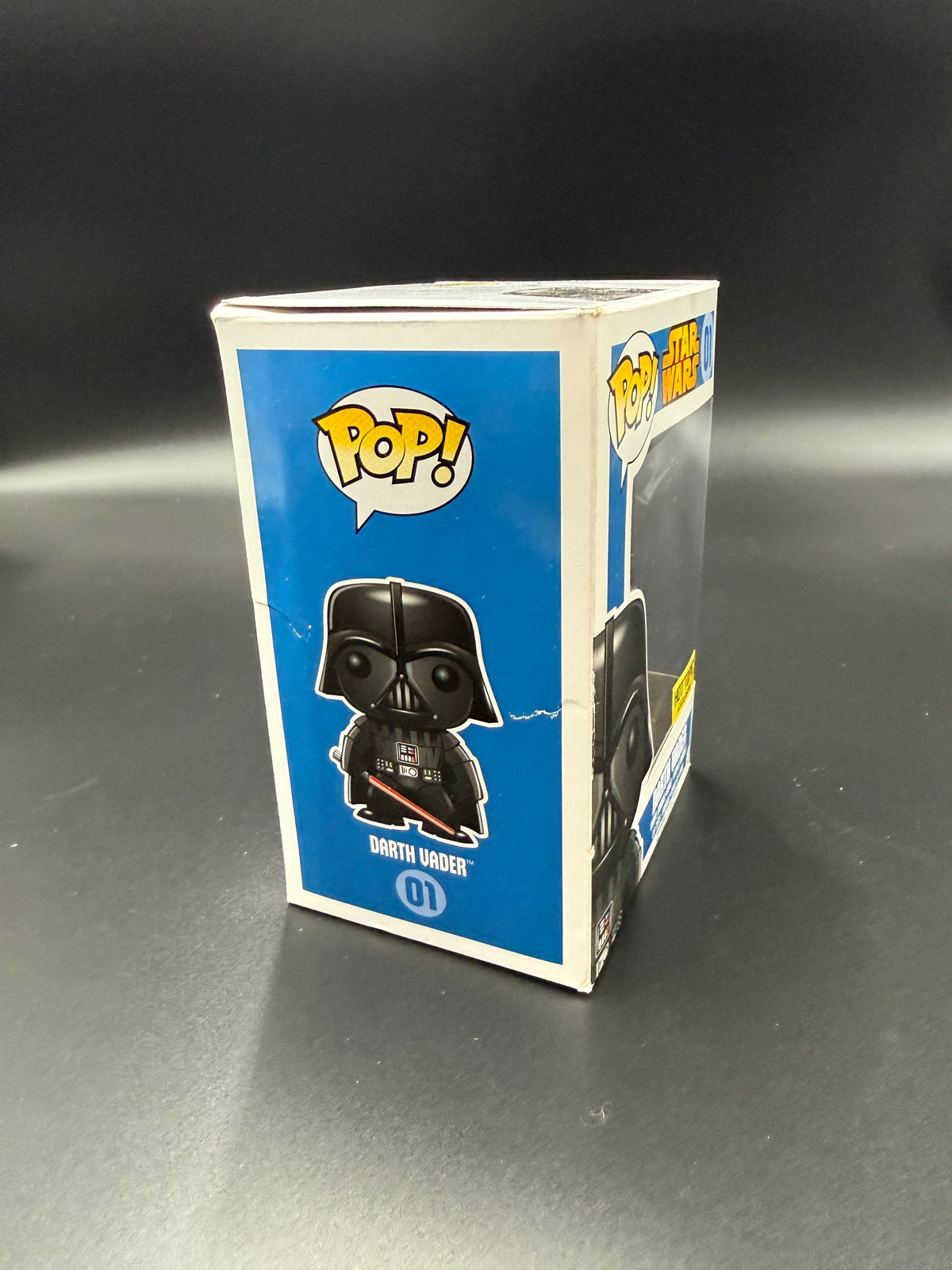 Funko Pop! Star Wars Darth Vader #01 Metallic Hot Topic Exclusive