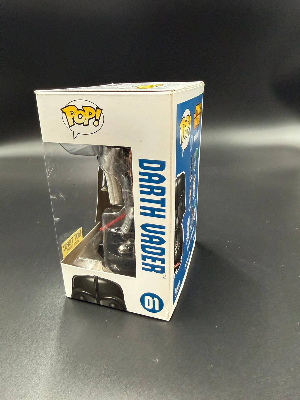 Funko Pop! Star Wars Darth Vader #01 Metallic Hot Topic Exclusive