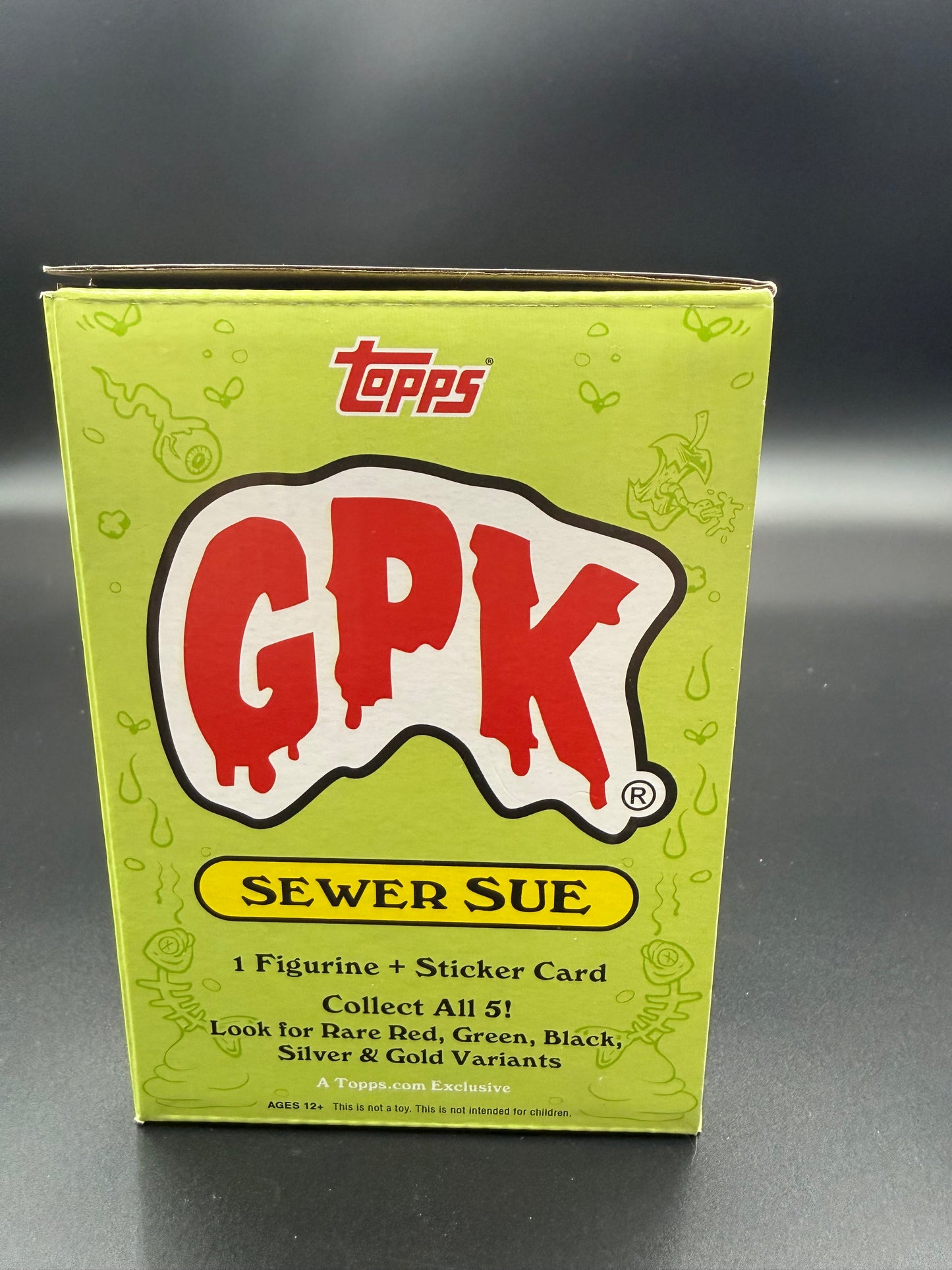 2021 Topps Garbage Pail Kids Trashy Treasures Series 3 Sewer Sue Figurine + Sticker Card
