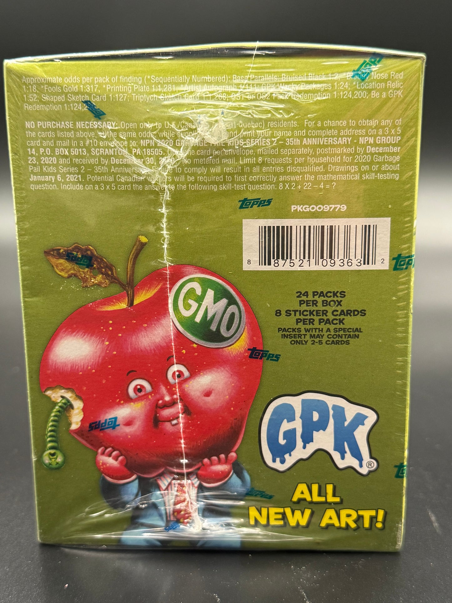 2020 Topps Garbage Pail Kids 35th Anniversary Collector Edition Hobby Box – Factory Sealed