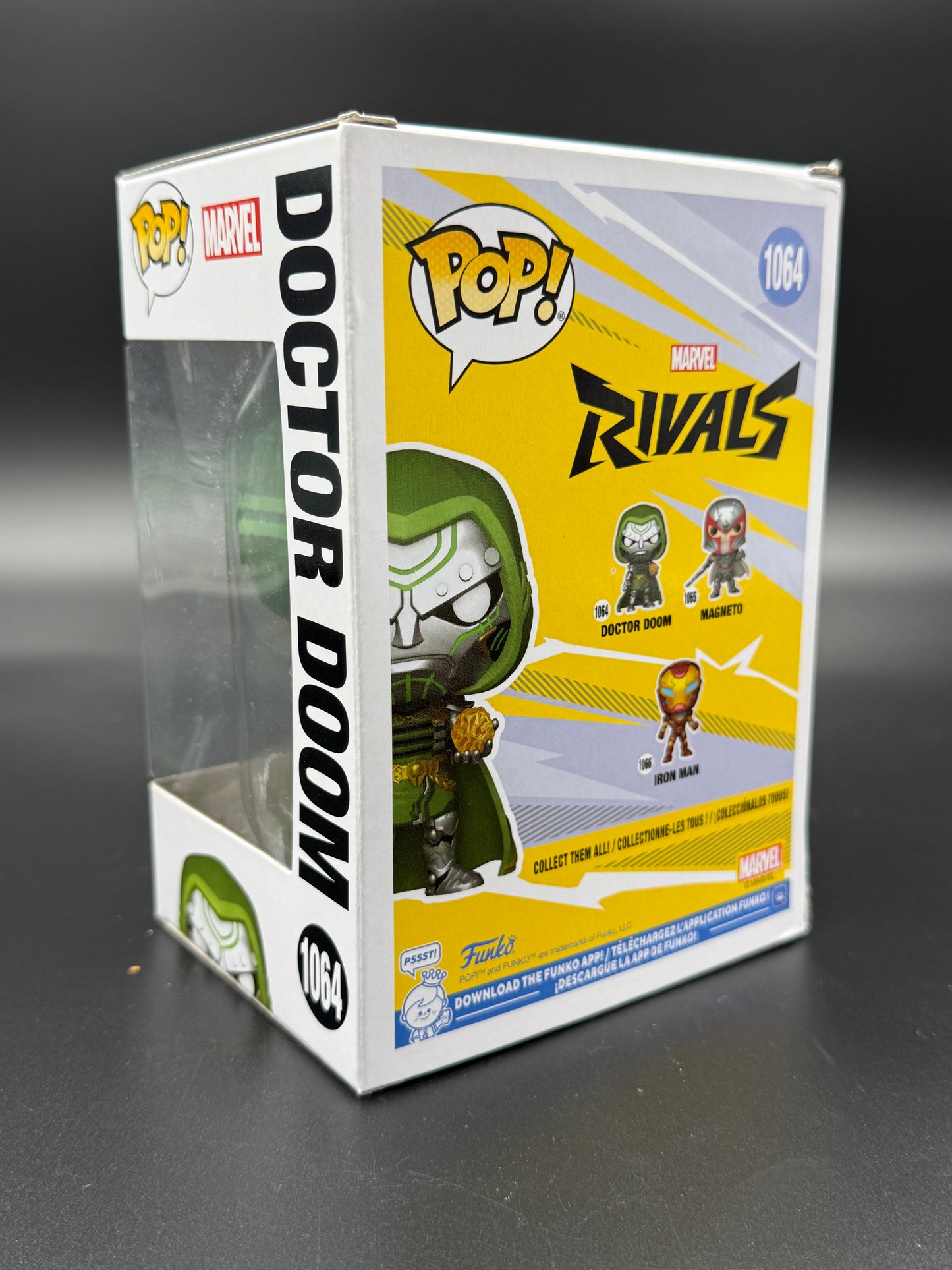 Funko Pop! Marvel Rivals Doctor Doom #1064 – Marvel Games