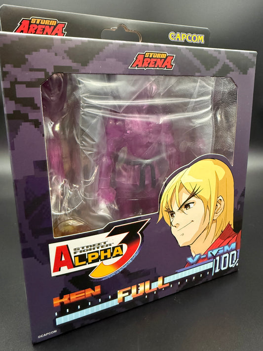 Storm Arena Street Fighter Alpha 3 Ken “Player 2” Purple Variant 1/12 Scale Action Figure