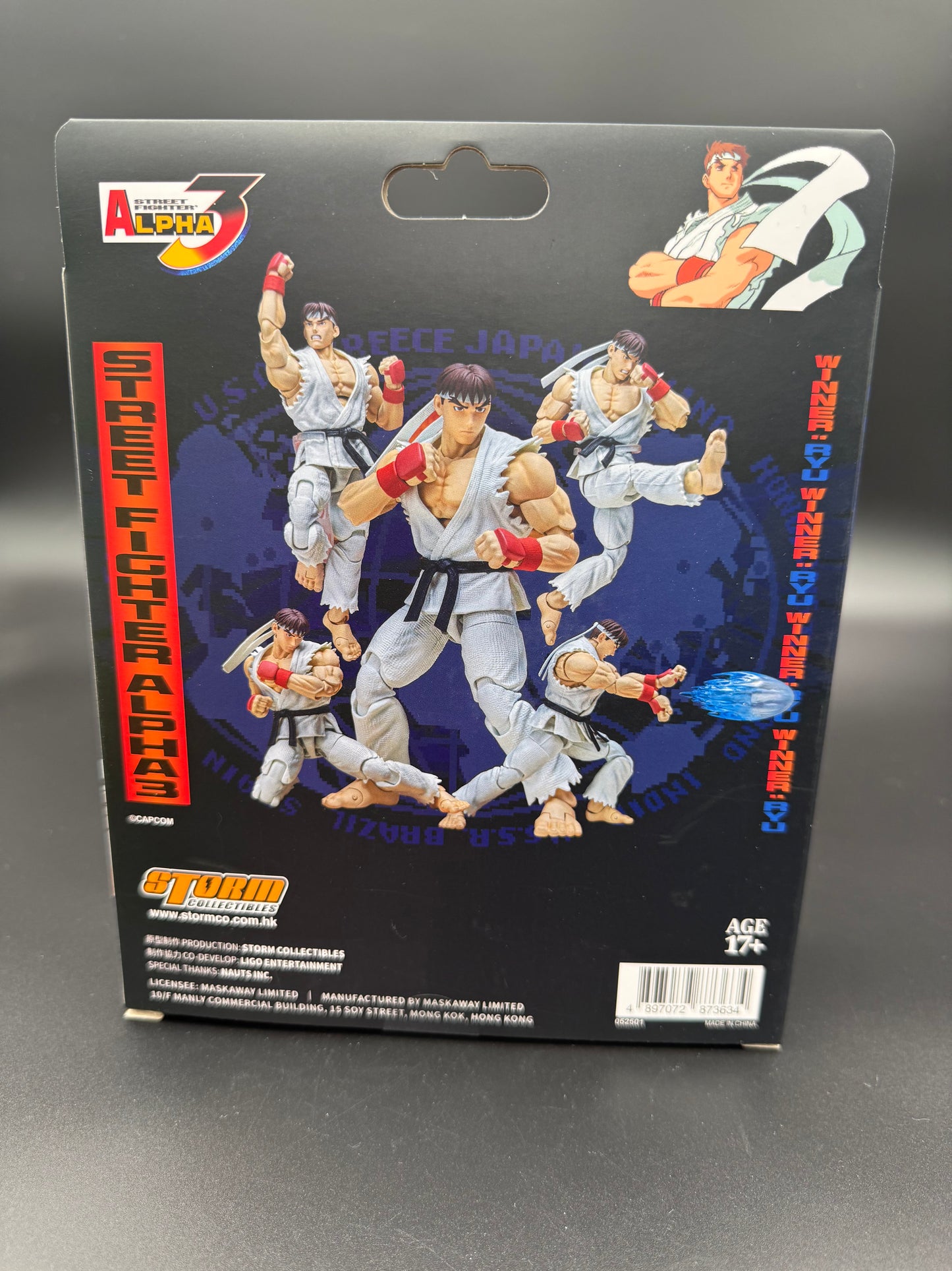 Storm Arena Street Fighter Alpha 3 Ryu 1/12 Scale Action Figure – Storm Collectibles