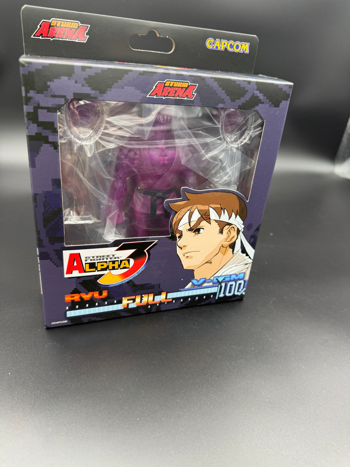 Storm Arena Street Fighter Alpha 3 Ryu Purple Exclusive 1/12 Scale Action Figure – Image Anime Exclusive