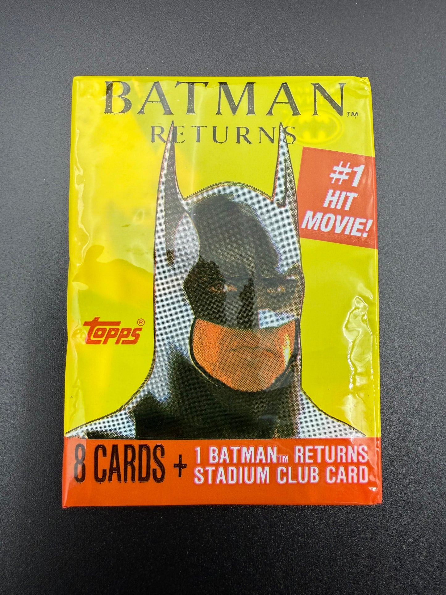 1992 Topps Batman Returns Movie Cards Sealed Pack – Stadium Club Insert