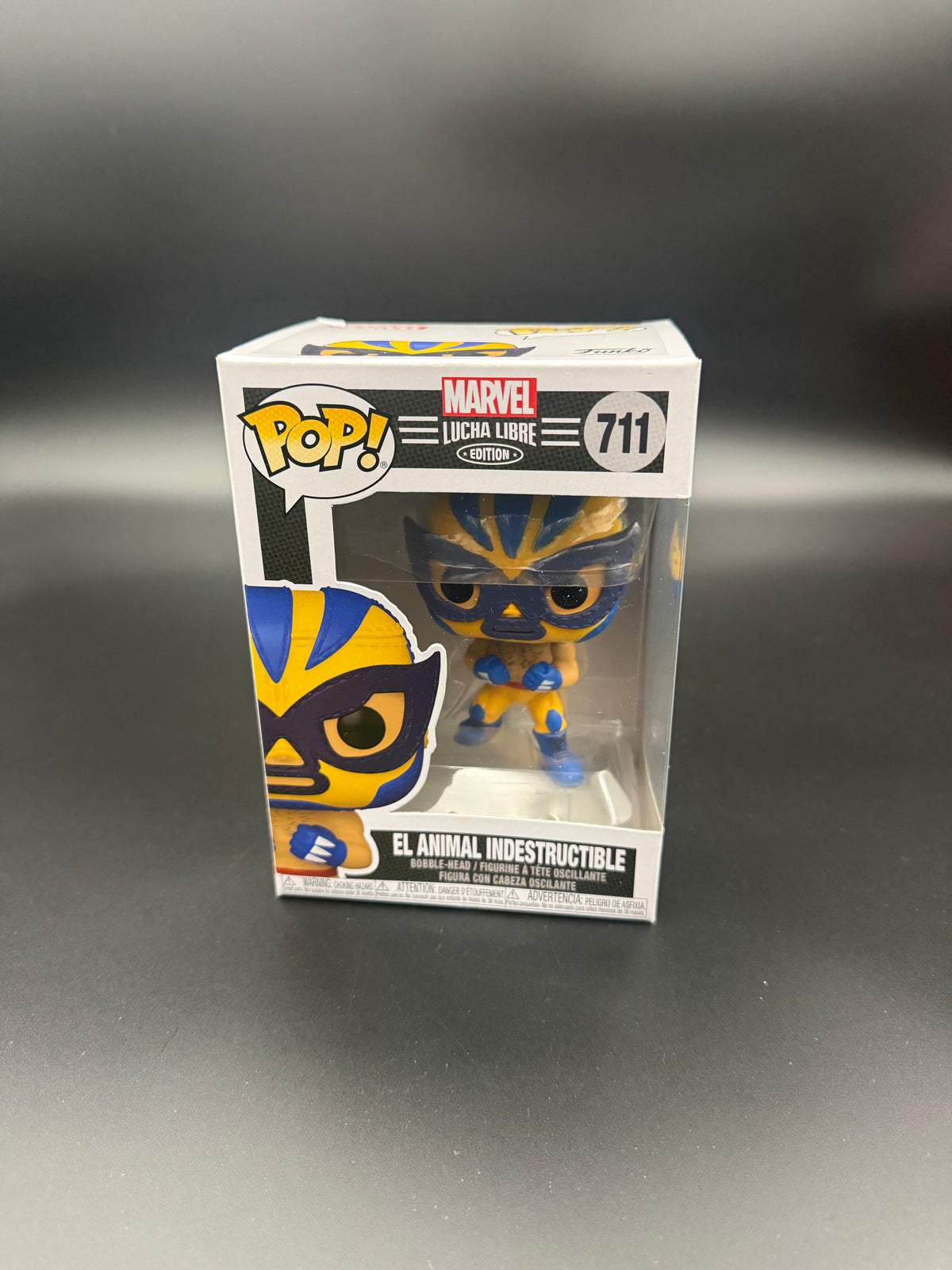 Funko Pop! Marvel Lucha Libre El Animal Indestructible #711 – Wolverine