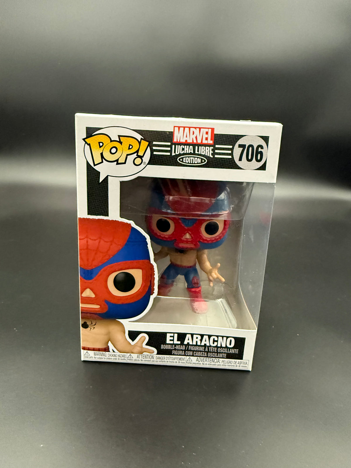Funko Pop! Marvel Lucha Libre El Aracno #706 – Spider-Man