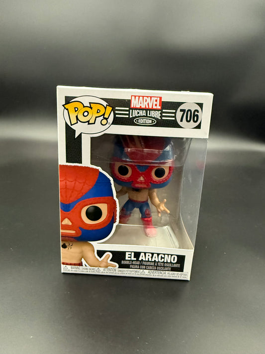 Funko Pop! Marvel Lucha Libre El Aracno #706 – Spider-Man