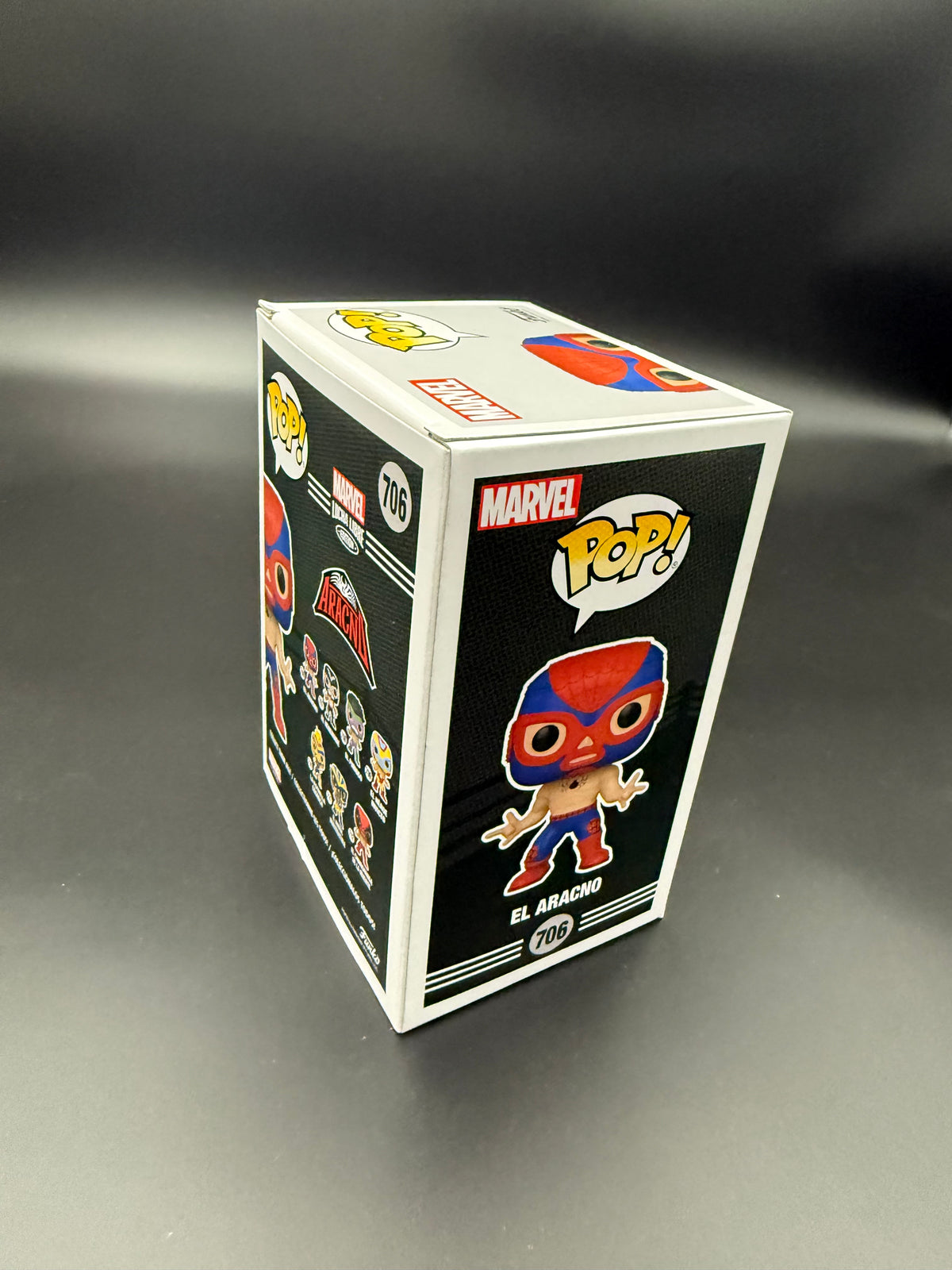 Funko Pop! Marvel Lucha Libre El Aracno #706 – Spider-Man