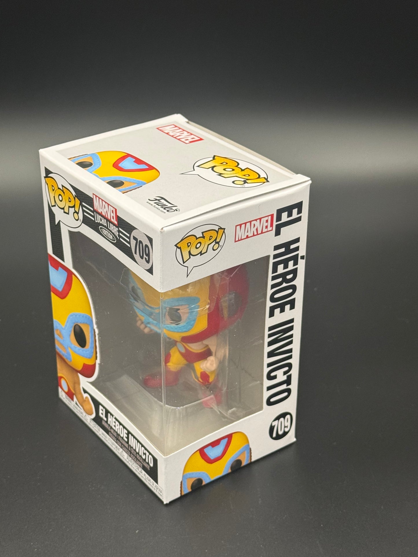 Funko Pop! Marvel Lucha Libre El Héroe Invicto #709 – Iron Man – Vaulted