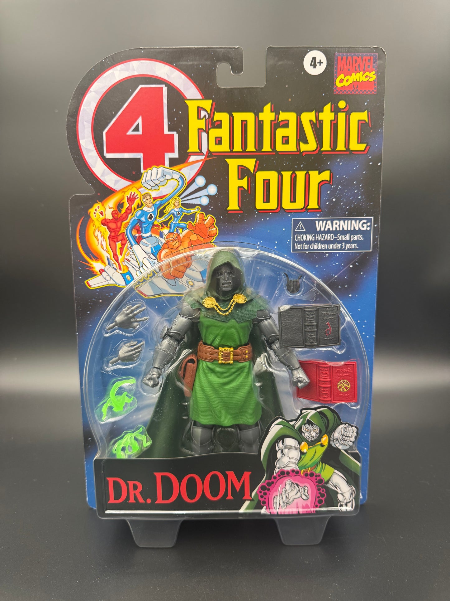 Marvel Legends Fantastic Four Retro Dr. Doom E9627 Sealed Doctor Doom