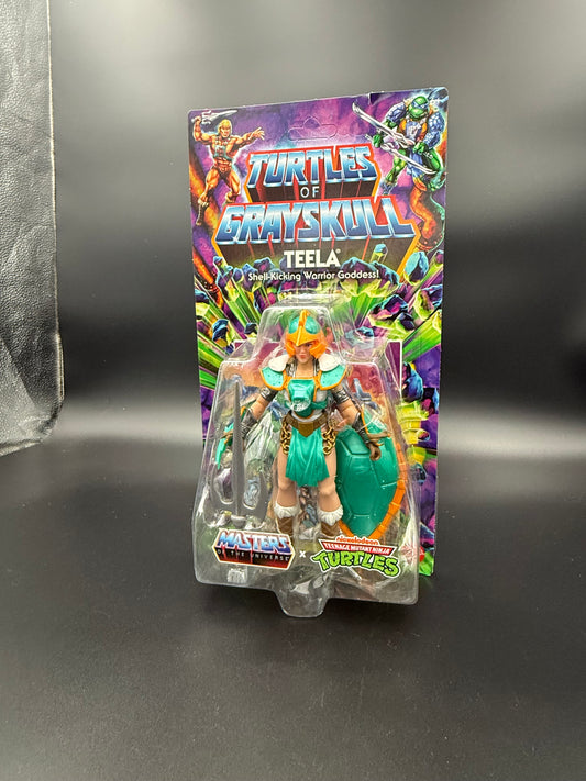 MOTU Origins Turtles of Grayskull Teela TMNT Mattel 5.5" Figure Sealed