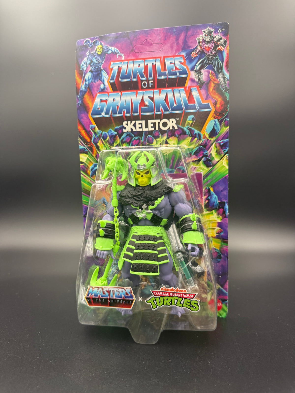 MOTU Origins Turtles of Grayskull Skeletor TMNT Mattel 5.5" Figure Sealed