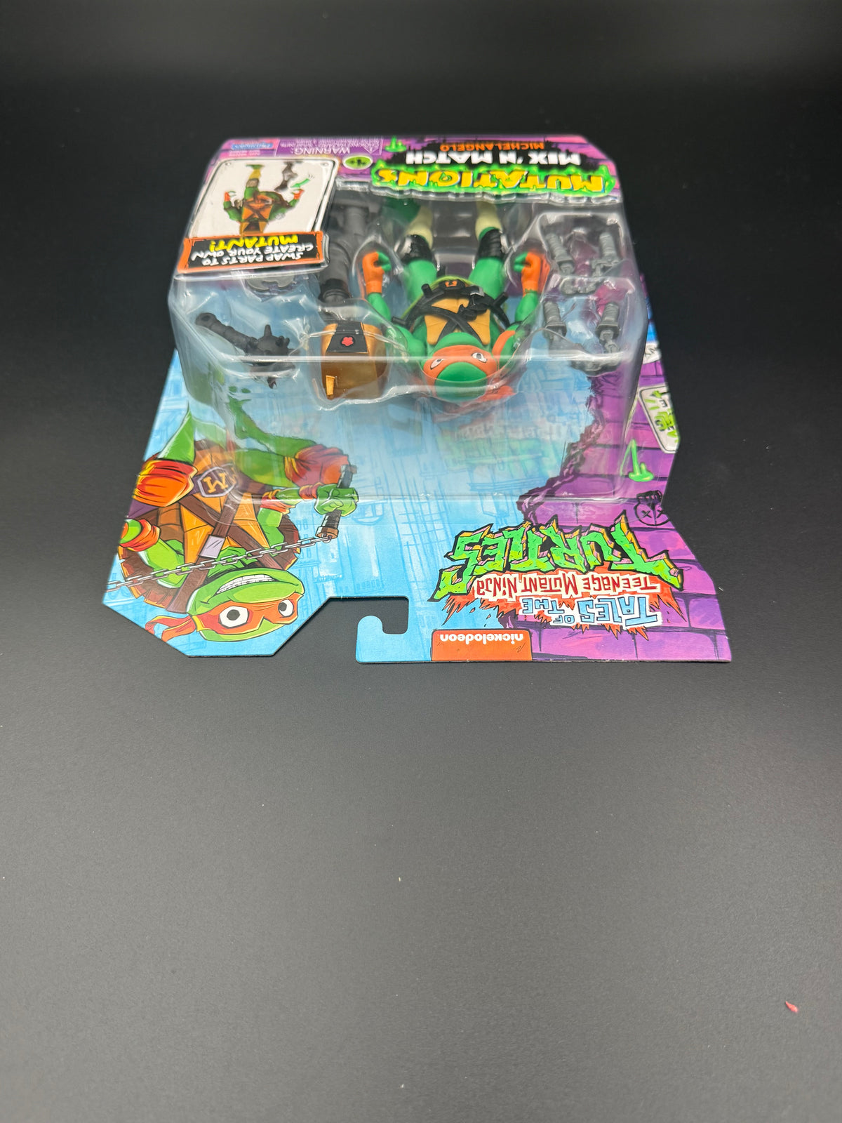 TMNT Tales Mutations Mix N Match Michelangelo Playmates 4.5" Figure 2024