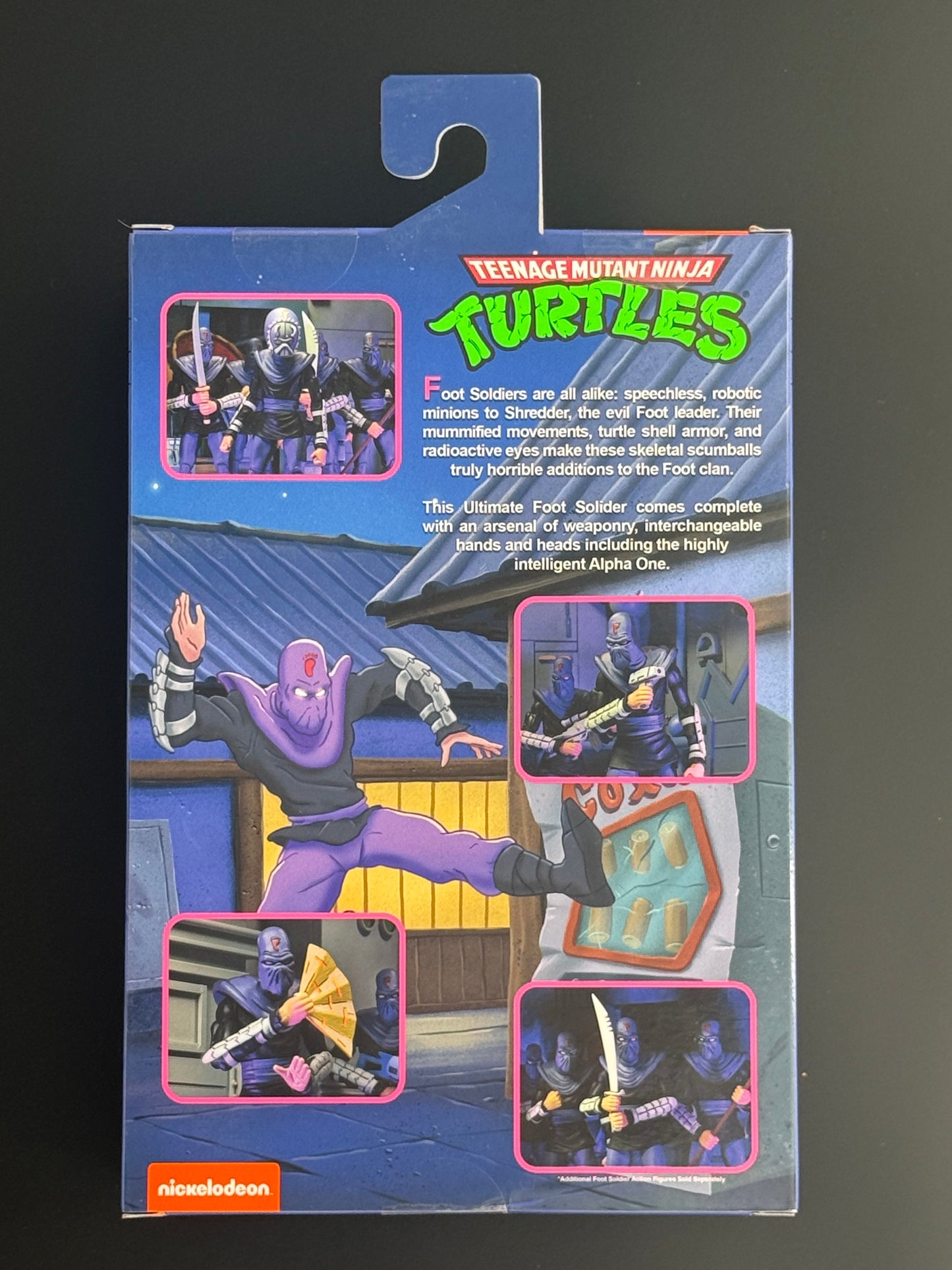 NECA TMNT Trouble's Afoot Ultimate Foot Soldier 7" Figure Complete