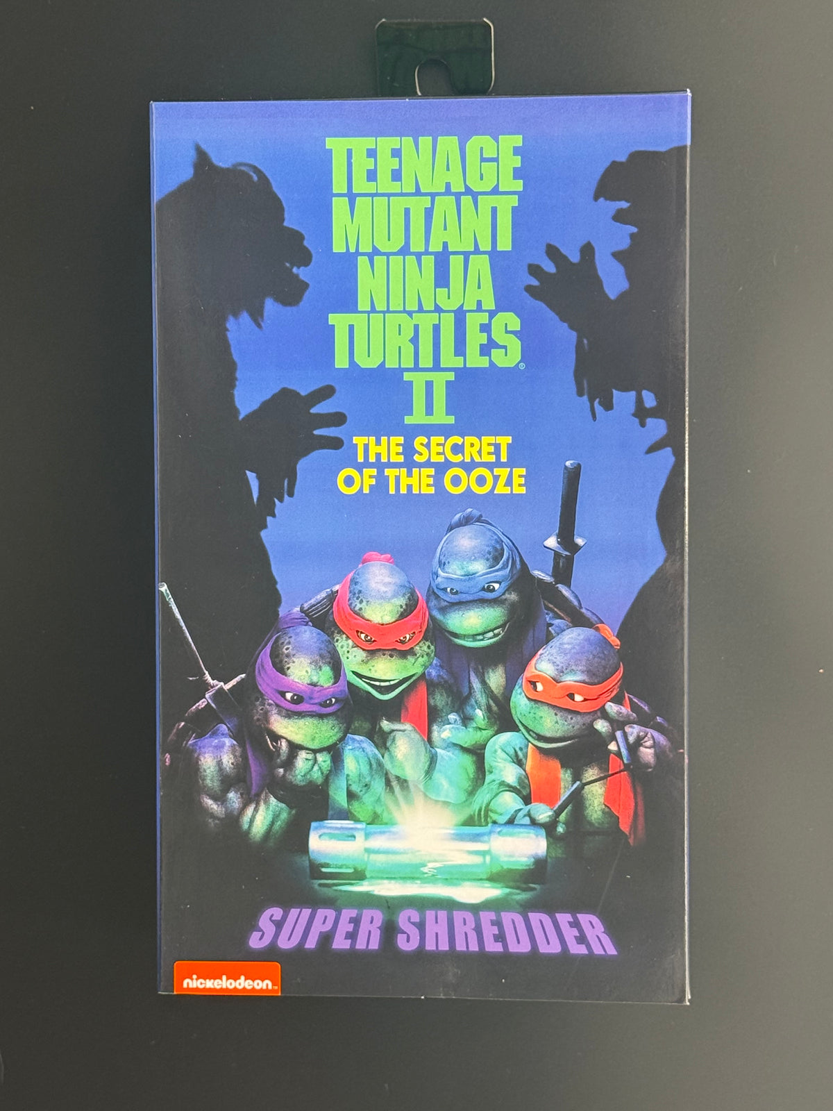 NECA TMNT II Secret of the Ooze Super Shredder 7" Figure Sealed