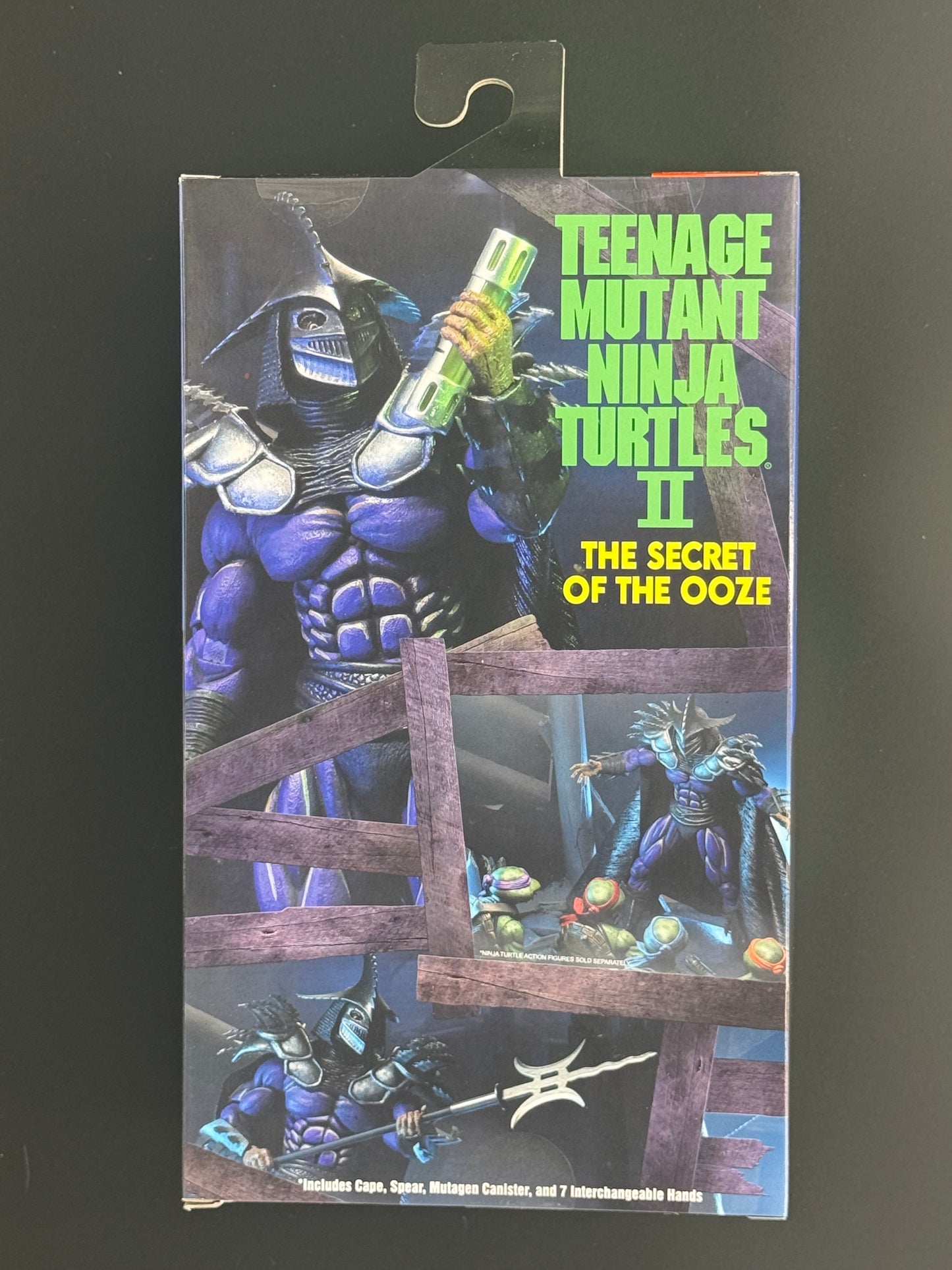 NECA TMNT II Secret of the Ooze Super Shredder 7" Figure Sealed