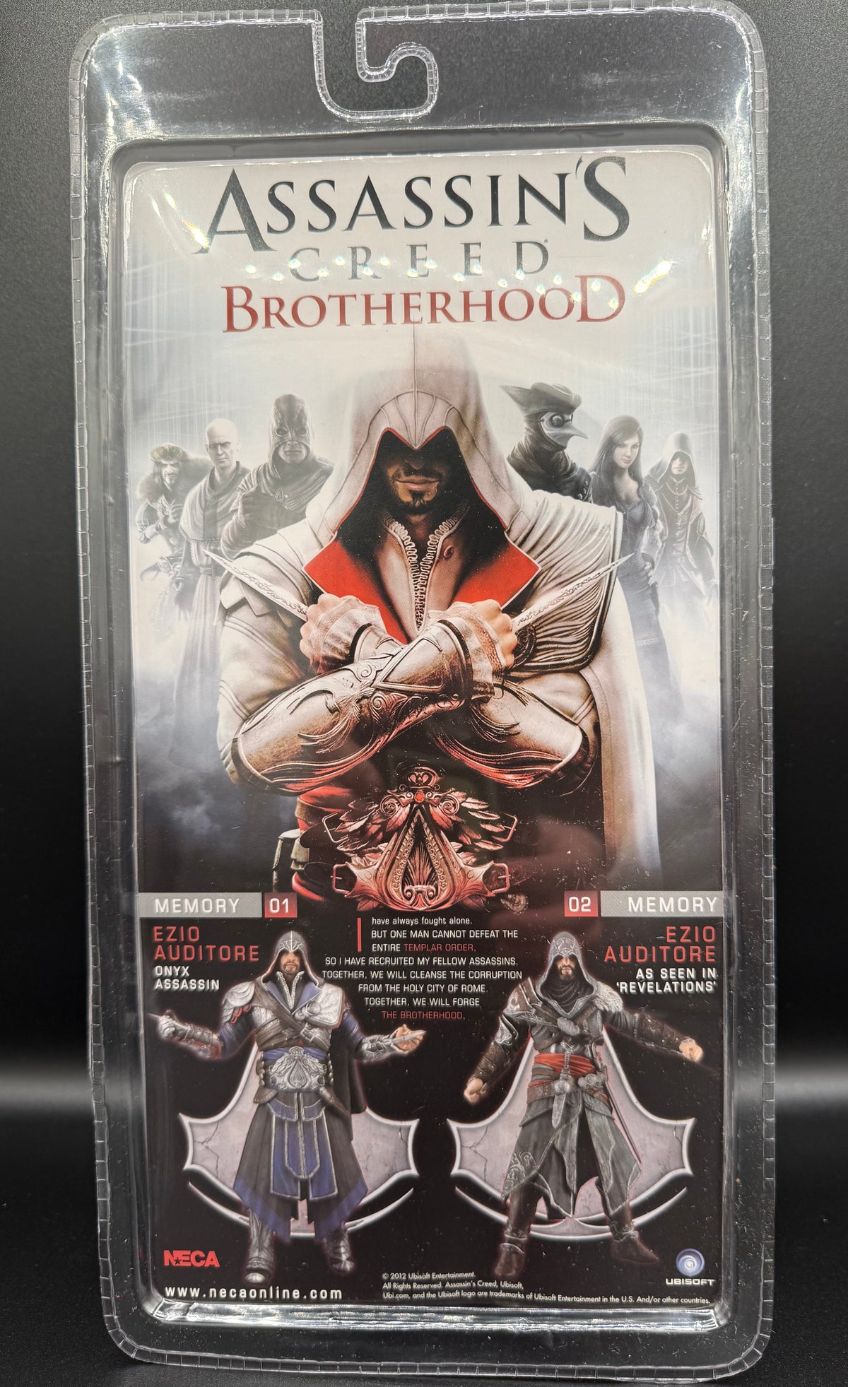 NECA Assassin's Creed Ezio Auditore Eagle Vision Figure Brotherhood