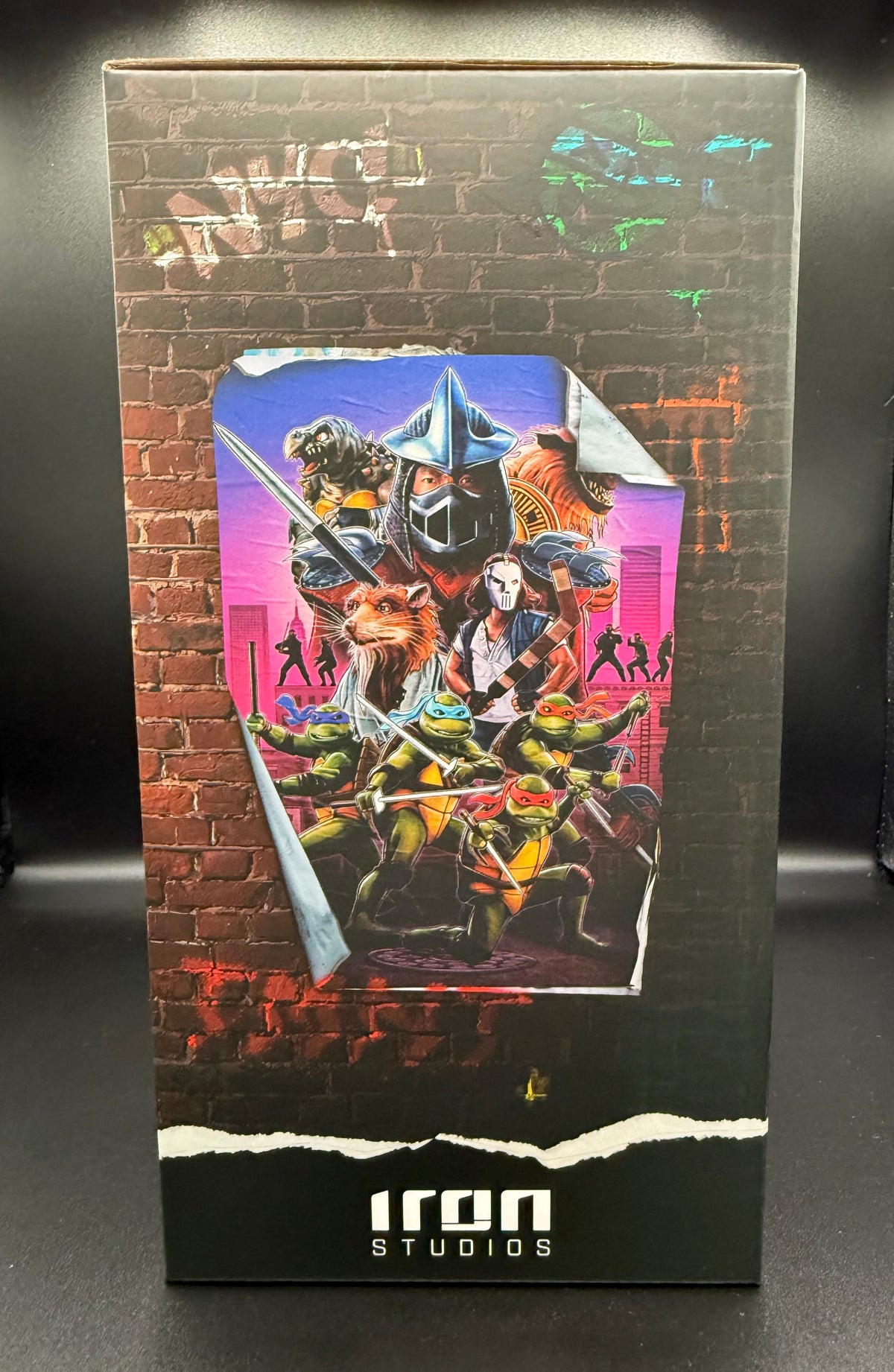 Iron Studios TMNT Raphael 1/10 Art Scale Statue • Sewer Base • Boxed